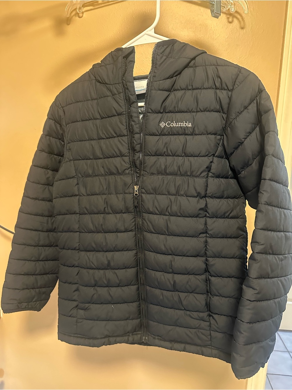 Columbia Boys Black Jacket with Omni-heat